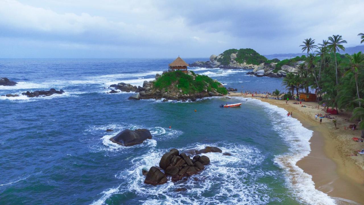 Camping Tequendama - Parque Tayrona El Zaino Ngoại thất bức ảnh