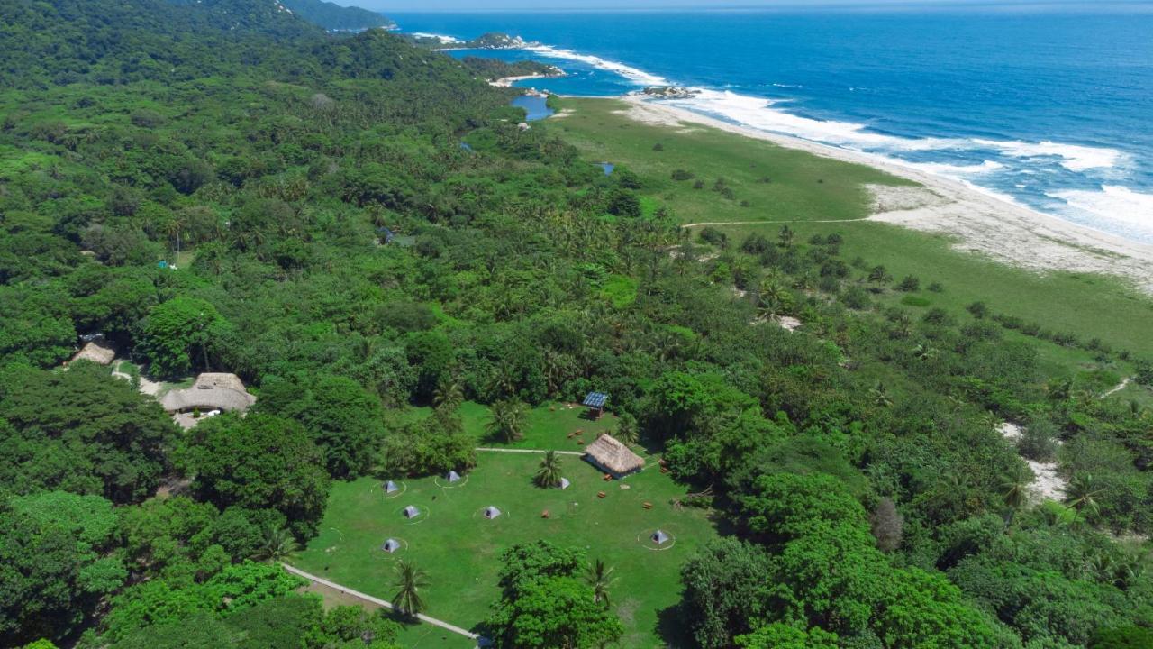 Camping Tequendama - Parque Tayrona El Zaino Ngoại thất bức ảnh