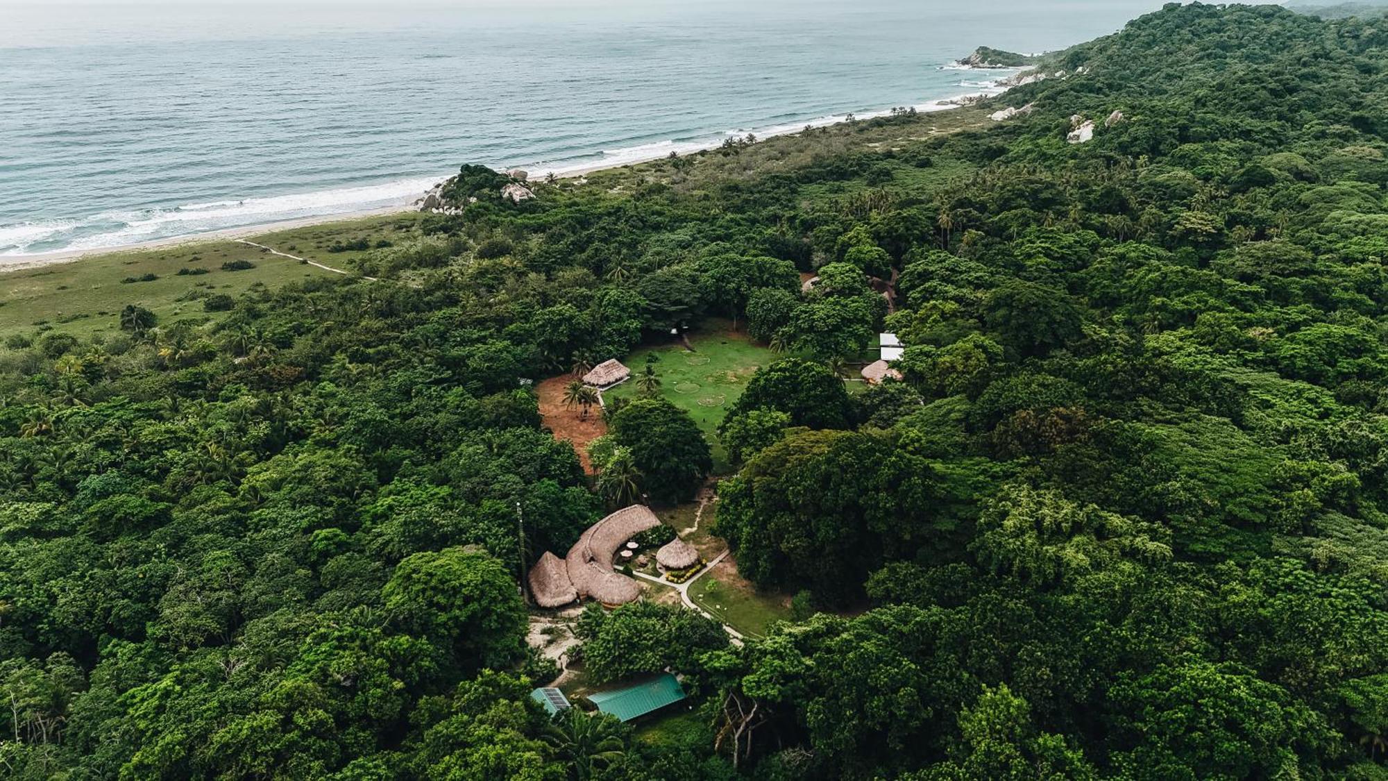 Camping Tequendama - Parque Tayrona El Zaino Ngoại thất bức ảnh