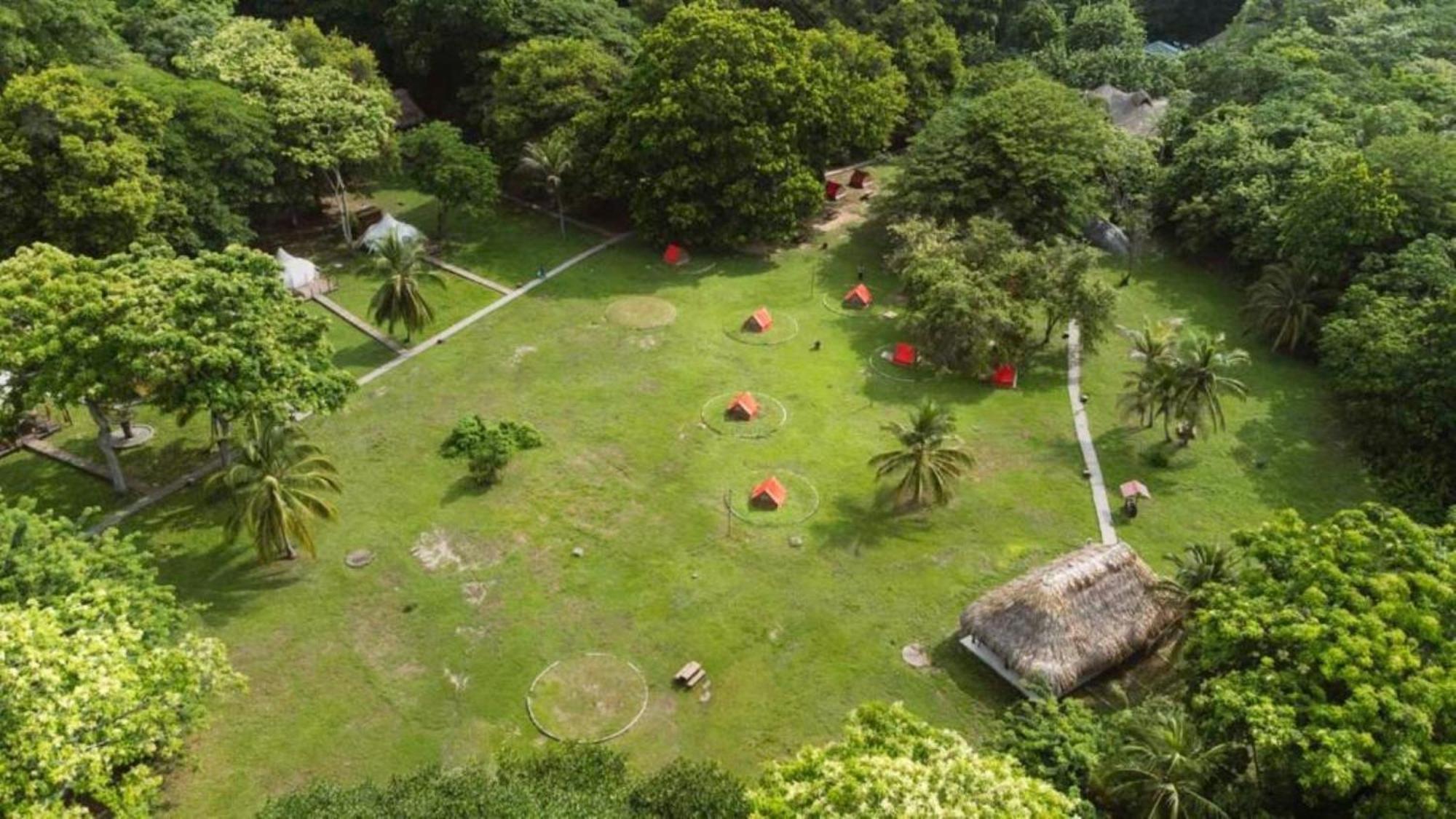 Camping Tequendama - Parque Tayrona El Zaino Ngoại thất bức ảnh